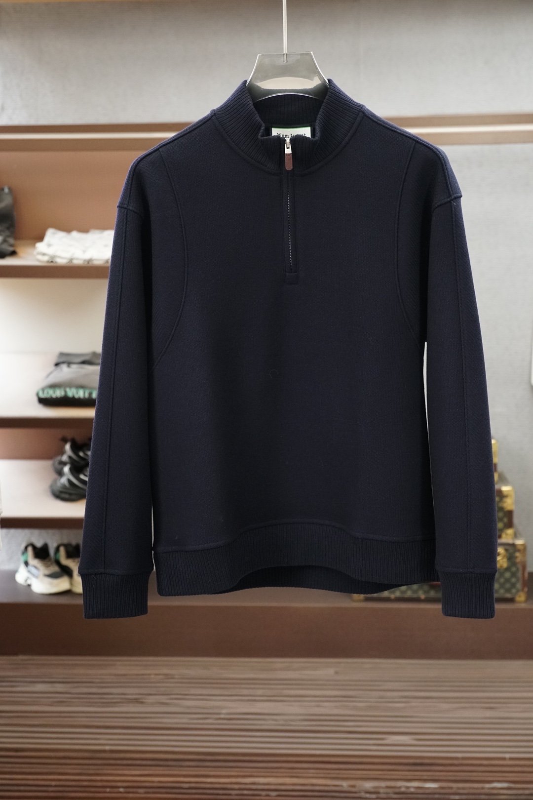 Loro Piana-2026秋款羊毛卫衣，秋冬秀场风尚，高密针织进口高克重羊毛面料，🍆➕👌🌏🌏有质感舒适柔软细呢，保暖