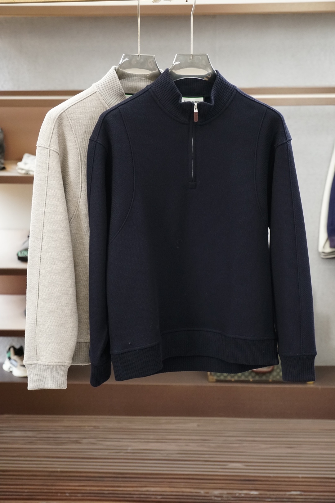 Loro Piana-2026秋款羊毛卫衣，秋冬秀场风尚，高密针织进口高克重羊毛面料，🍆➕👌🌏🌏有质感舒适柔软细呢，保暖