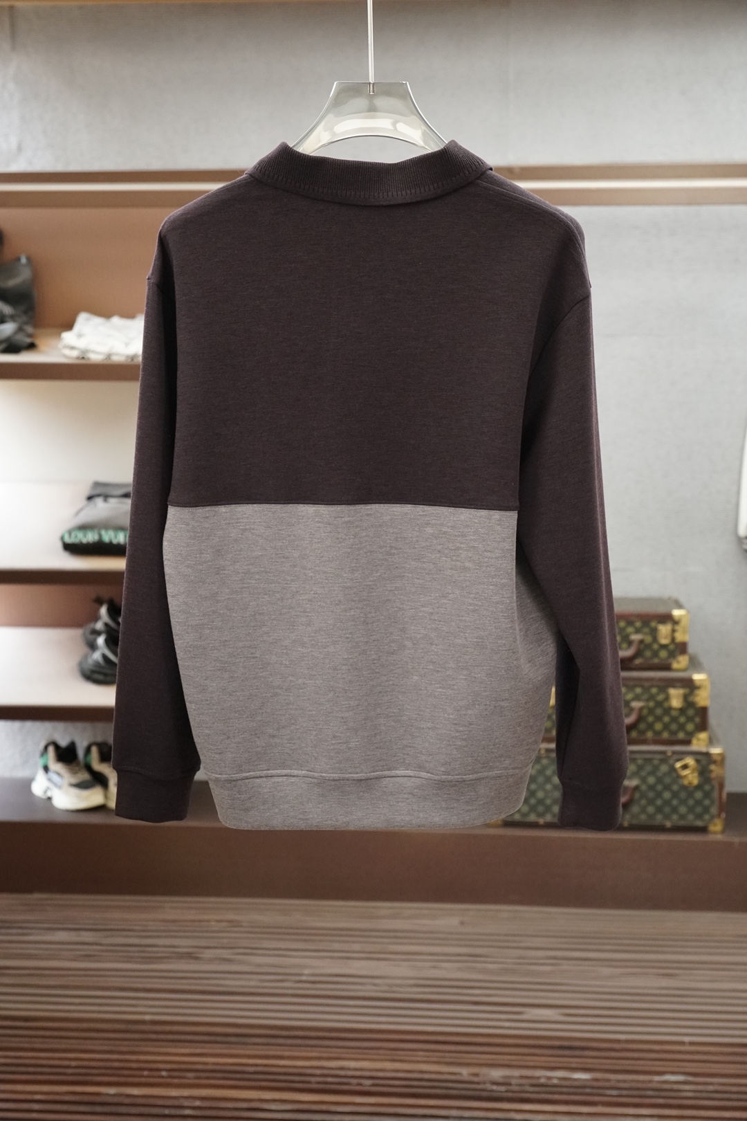 Loro Piana，2026秋款羊毛卫衣，秋冬秀场风尚，高密针织进口高克重羊毛面料，🍆➕👌🌏🌏有质感舒适柔软细呢，保暖