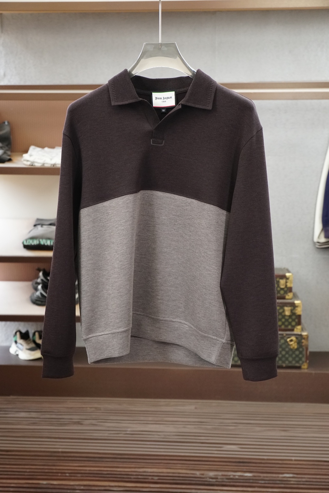 Loro Piana，2026秋款羊毛卫衣，秋冬秀场风尚，高密针织进口高克重羊毛面料，🍆➕👌🌏🌏有质感舒适柔软细呢，保暖