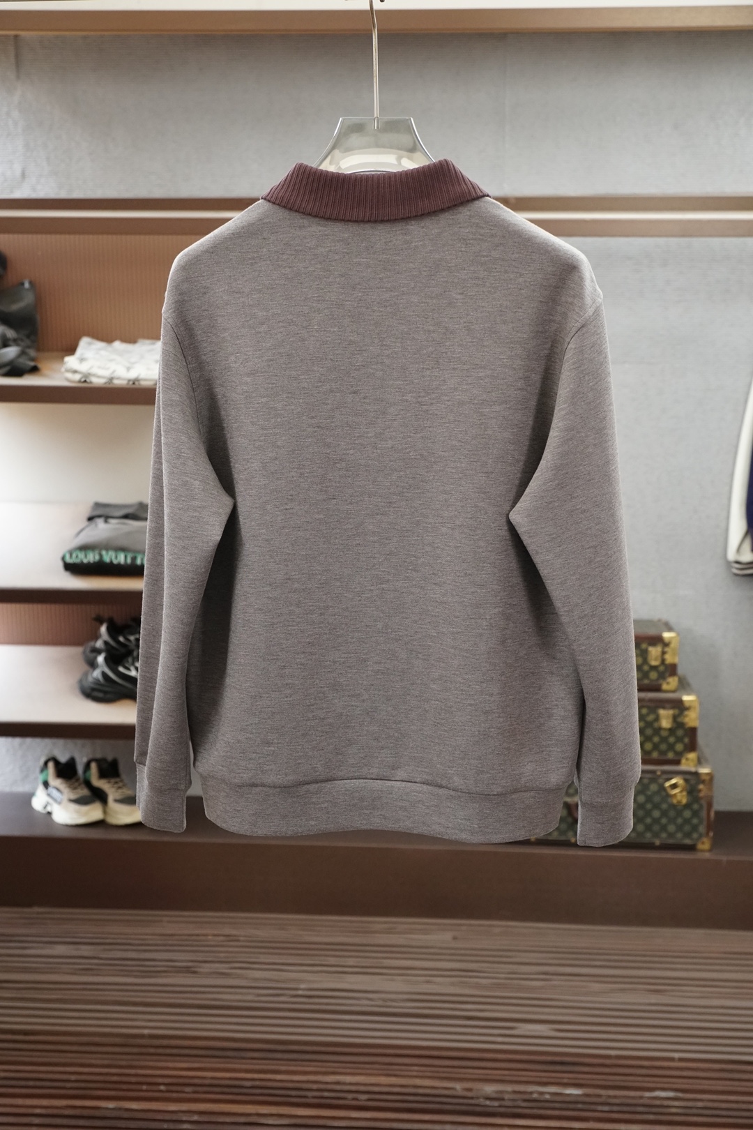 Loro Piana-2026秋款羊毛卫衣，秋冬秀场风尚，高密针织进口高克重羊毛面料，🍆➕👌🌏🌏有质感舒适柔软细呢，保暖