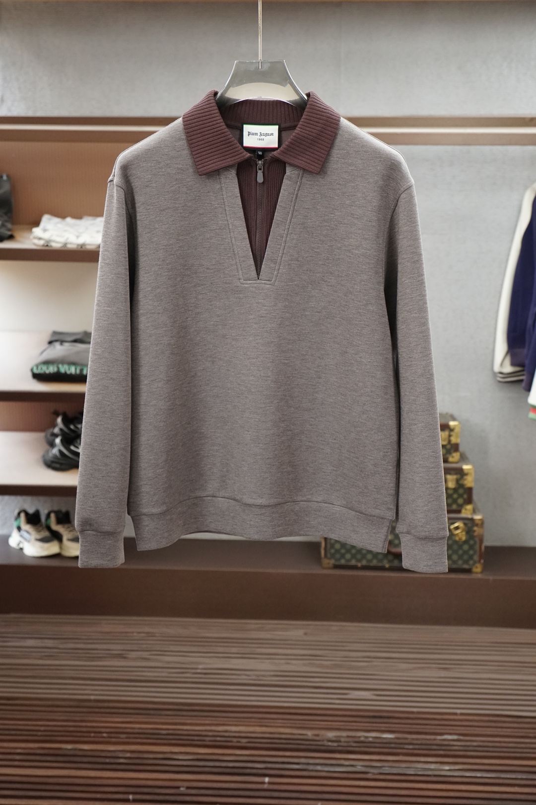 Loro Piana-2026秋款羊毛卫衣，秋冬秀场风尚，高密针织进口高克重羊毛面料，🍆➕👌🌏🌏有质感舒适柔软细呢，保暖