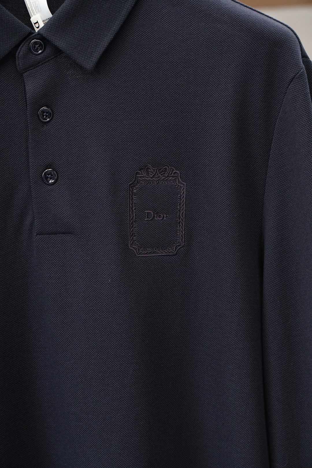 Dior迪奥-2026ss新品上线🔥🔥🔥 经典焕新高端珠地海鸥领Polo衫 面料黑科技，穿出来的舒适奢感，采用双面珠地网