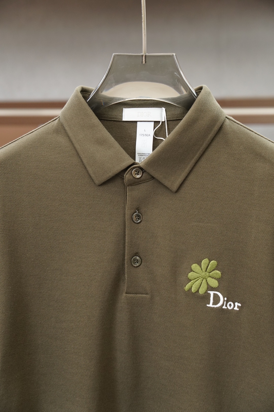 Dior迪奥/2026ss新品上线🔥🔥🔥 经典焕新高端珠地领Polo衫 面料黑科技，穿出来的舒适奢感，采用双面珠地网眼面