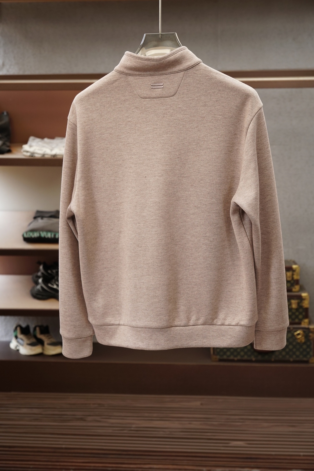 Loro Piana，2026秋款羊毛卫衣，秋冬秀场风尚，高密针织进口高克重羊毛面料，🍆➕👌🌏🌏有质感舒适柔软细呢，保暖