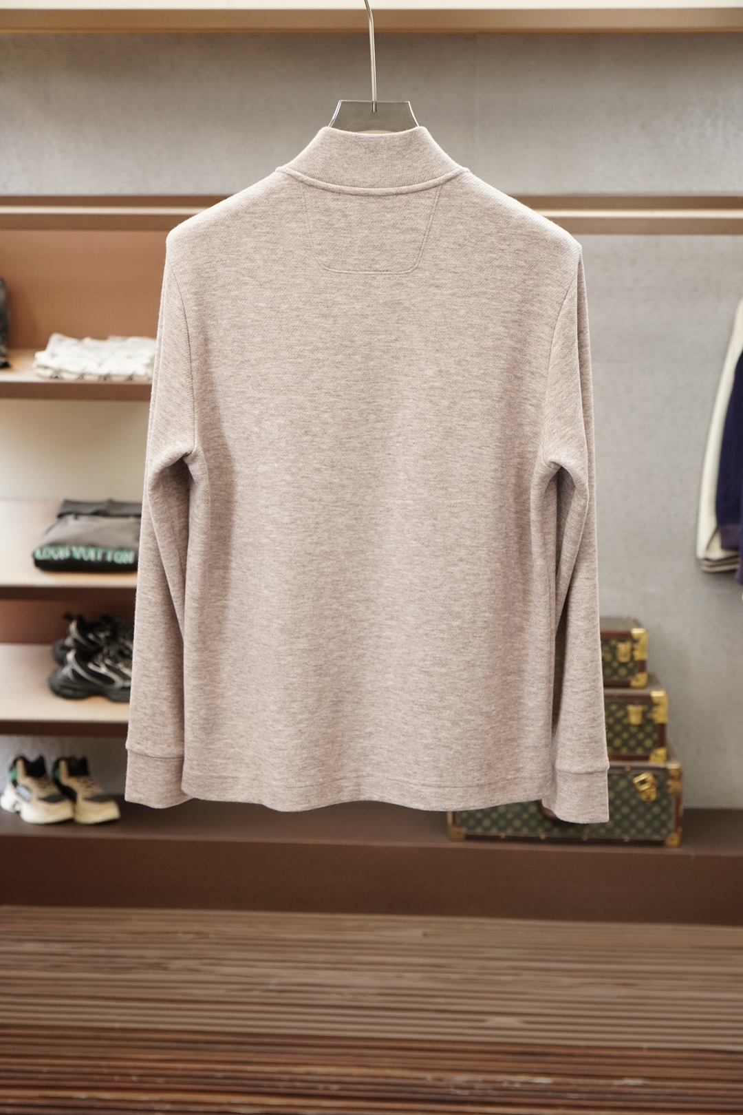 Loro Piana，2026秋款羊毛卫衣，秋冬秀场风尚，高密针织进口高克重羊毛面料，🍆➕👌🌏🌏有质感舒适柔软细呢，保暖