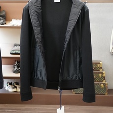 蒙口/Moncler 🌈✨🪐😎26秋冬拼接针织连帽外套 袖子混纺羊毛+尼龙面料,品牌logo 日常休闲穿搭高级耐看 蒙口/Moncler 🌈✨🪐😎26秋冬拼接针织连帽外套 袖子混纺羊毛+尼龙面料,品牌logo 日常休闲穿搭高级耐看