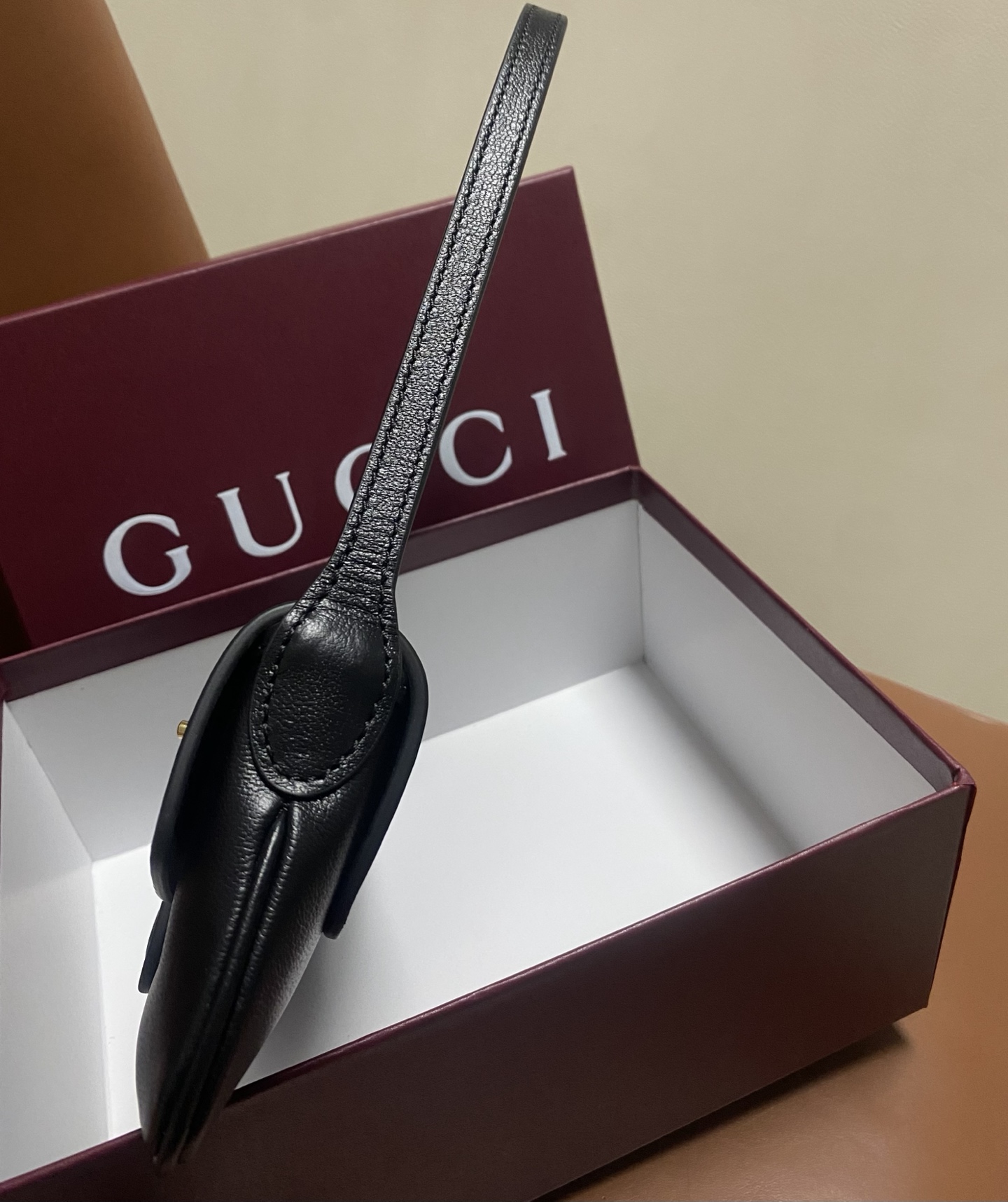 Gucci Jackie Black 21 5cm shoulder everyday