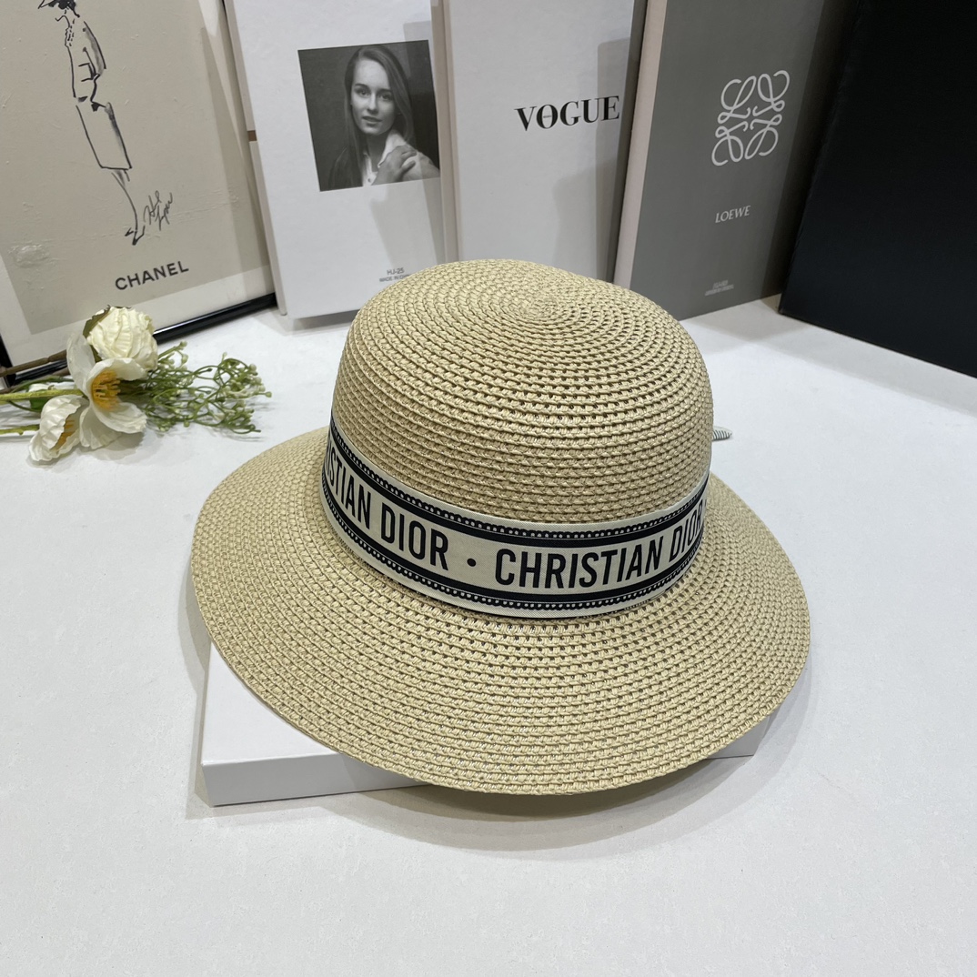 NO:206742,Special offer with dust bag. [DIOR] New big-name webbing vacation sunbasin hat straw hat, street travel items hat straw hat fisherman hat baseball hat, hat, dior, dior, espadrilles, hats19860909特价配防尘袋.【DIOR迪奥】新款大牌织带款度假遮阳盆帽草帽,出街旅行单品帽子草帽渔夫帽棒球帽,帽子,dior,dior,espadrilles,hats,hat