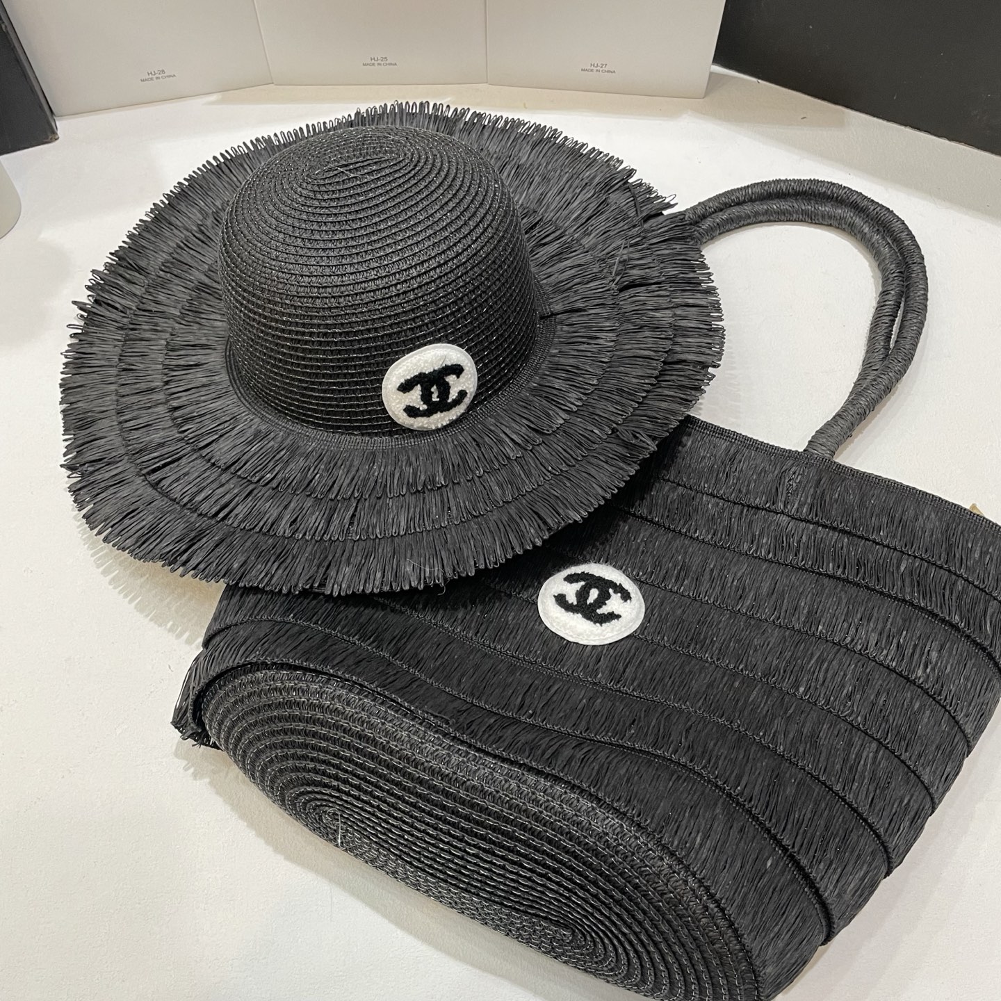 [Chanel Hats]Chanel Chanel hat bag set 2025 spring and summer new styleNew