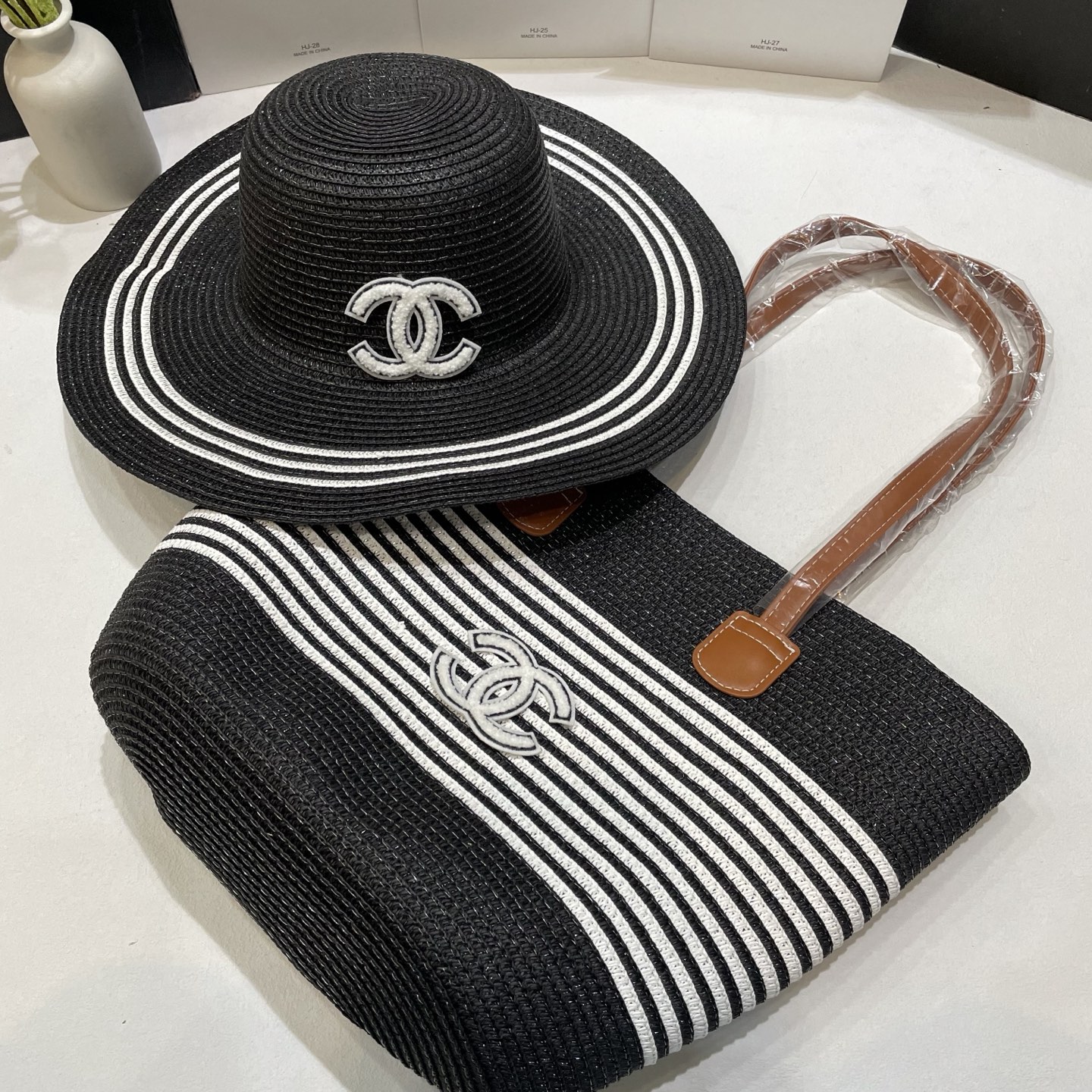 [Chanel Hats]Chanel Chanel hat bag set 2025 spring and summer new styleNew