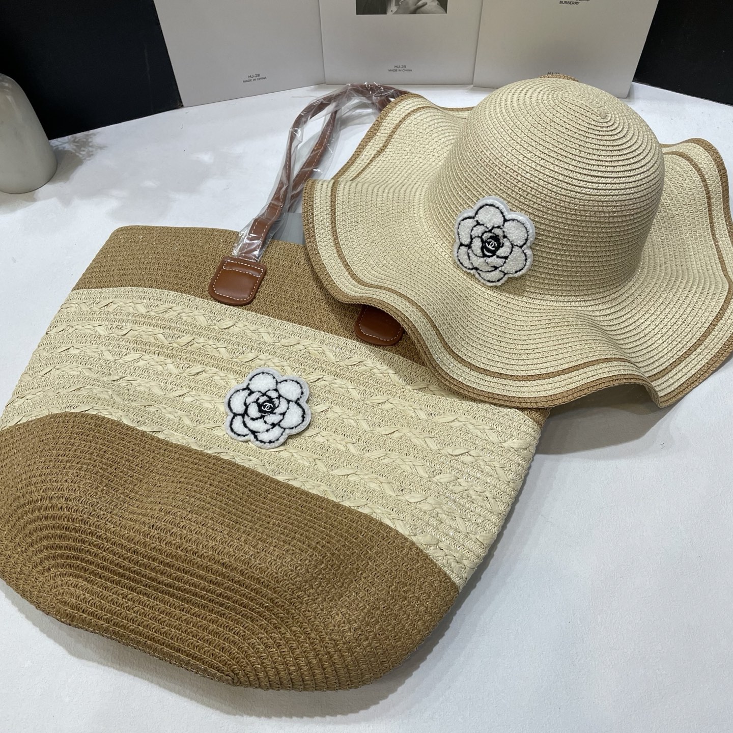 [Chanel Hats]Chanel Chanel 2025 spring and summer new styleNew beach bag ha