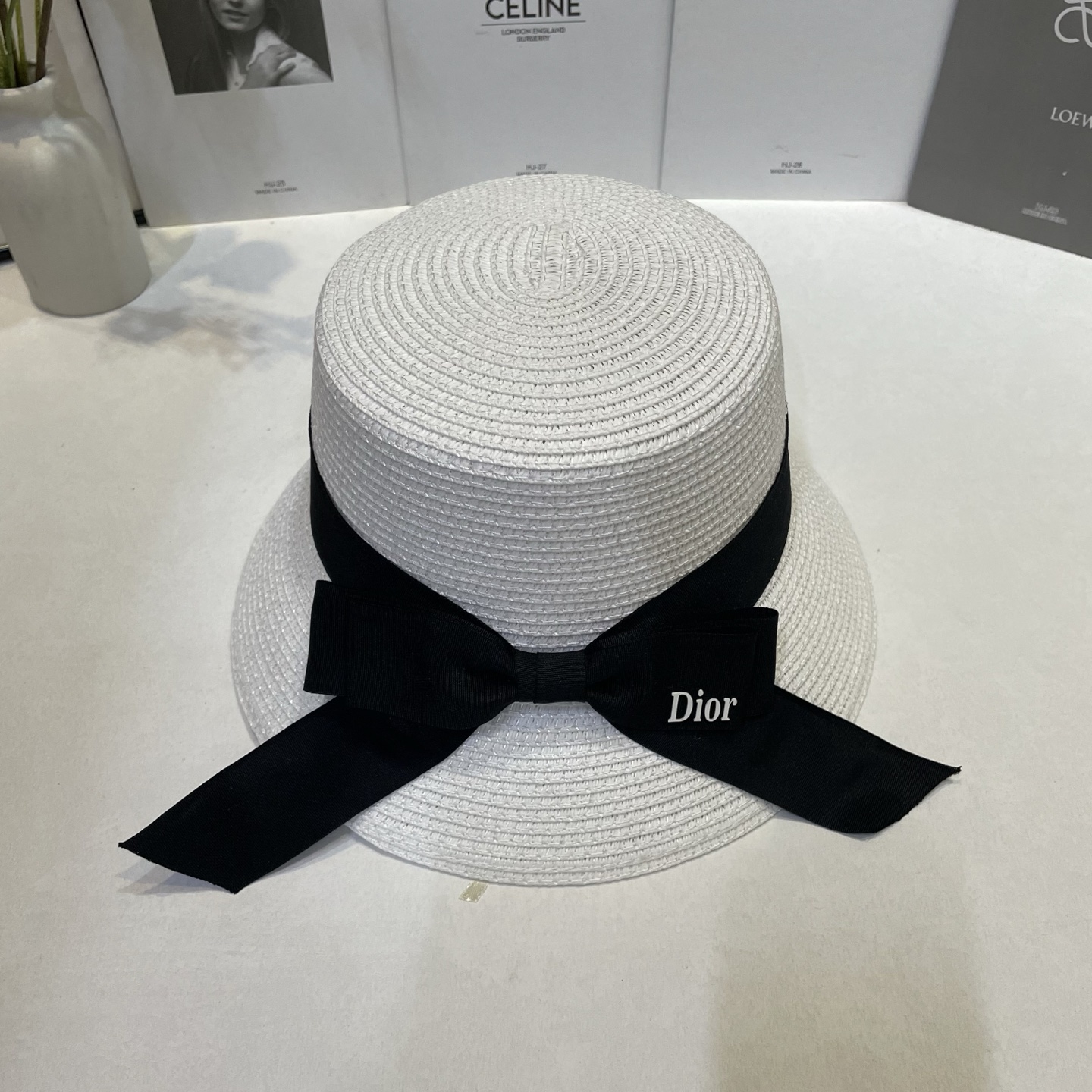 Dior 新款草帽 出游 遮阳神器