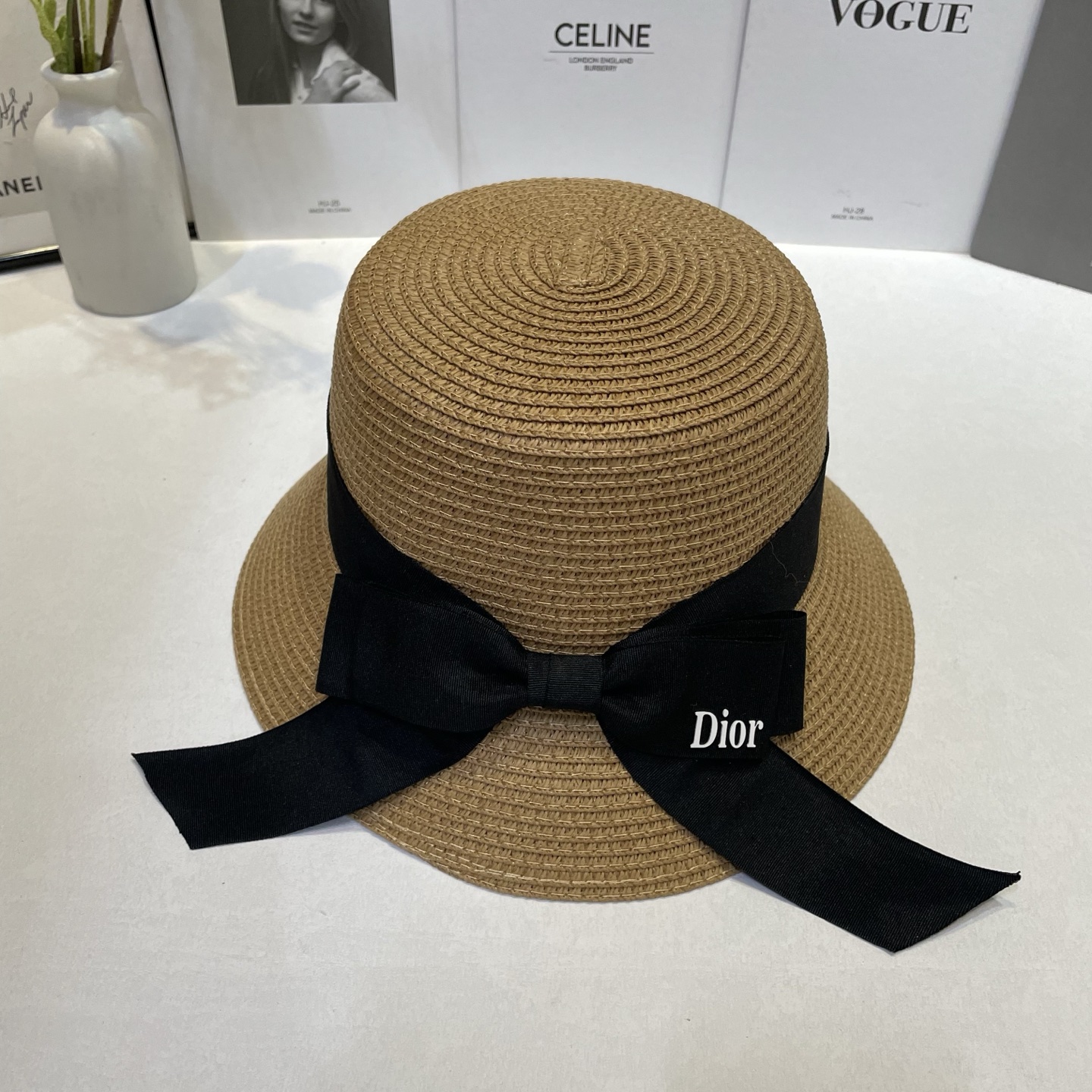 Dior 新款草帽 出游 遮阳神器