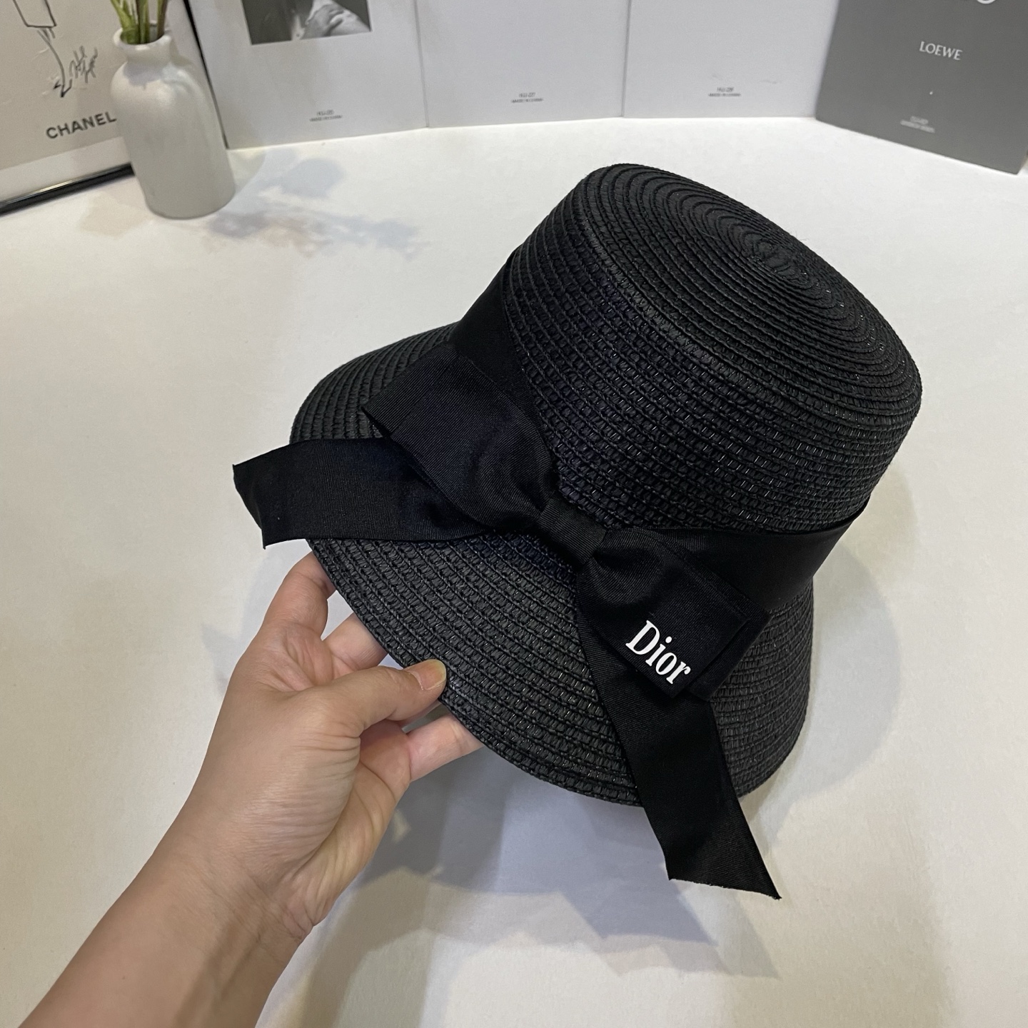Dior 新款草帽 出游 遮阳神器