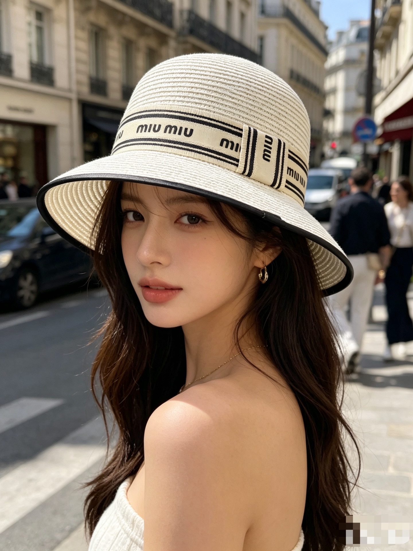 NO:897046,Special price with dust bag. [MIUMIU Miu Miu] 2026 new style webbing densely woven basin hat, straw hat, sun protection and easy to match, a single item for street travel, straw hat, fisherman hat, baseball cap, hat, miumiu, espadrilles, hats19860909特价配防尘袋.【MIUMIU缪缪】2026新款织带密织盆帽草帽,遮阳又好搭,出街旅行单品帽子草帽渔夫帽棒球帽,帽子,miumiu,espadrilles,hats,hat