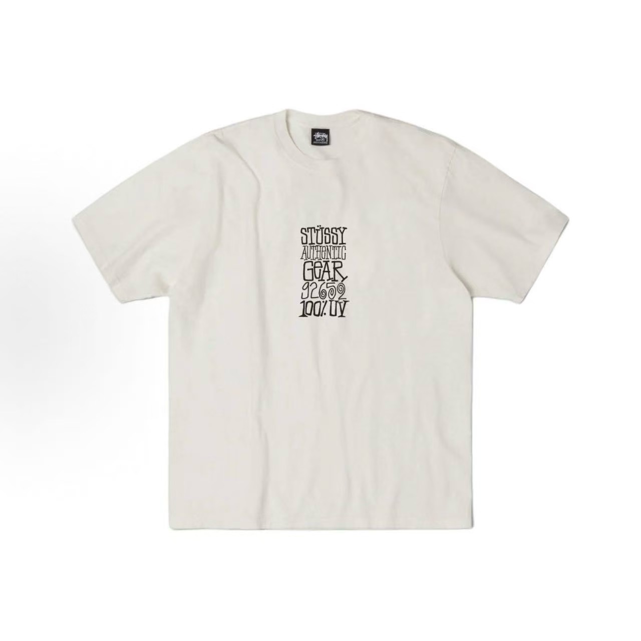 P40 STUSSY斯图西 SS26 字母印花短袖t恤男女同款 230克纯棉圆 正确版本与正品相同。区别市场通货。 颜色：白色 黑色 尺码：S -XXL