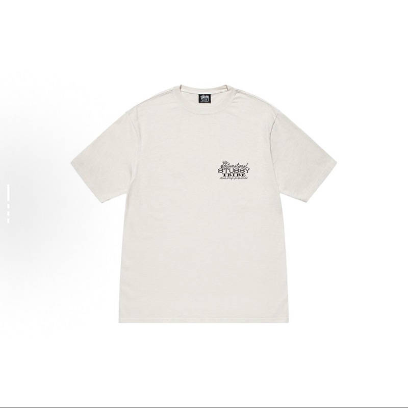 P40 STUSSY Stussy SS25 letras estampadas camiseta de manga corta unisex 230g algodón puro versión correcta igual que la…