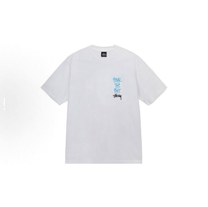 P40 STUSSY斯图西 SS25 Camiseta de espina de pescado para hombre y mujer, 230 gramos de algodón puro, versión correcta idén…