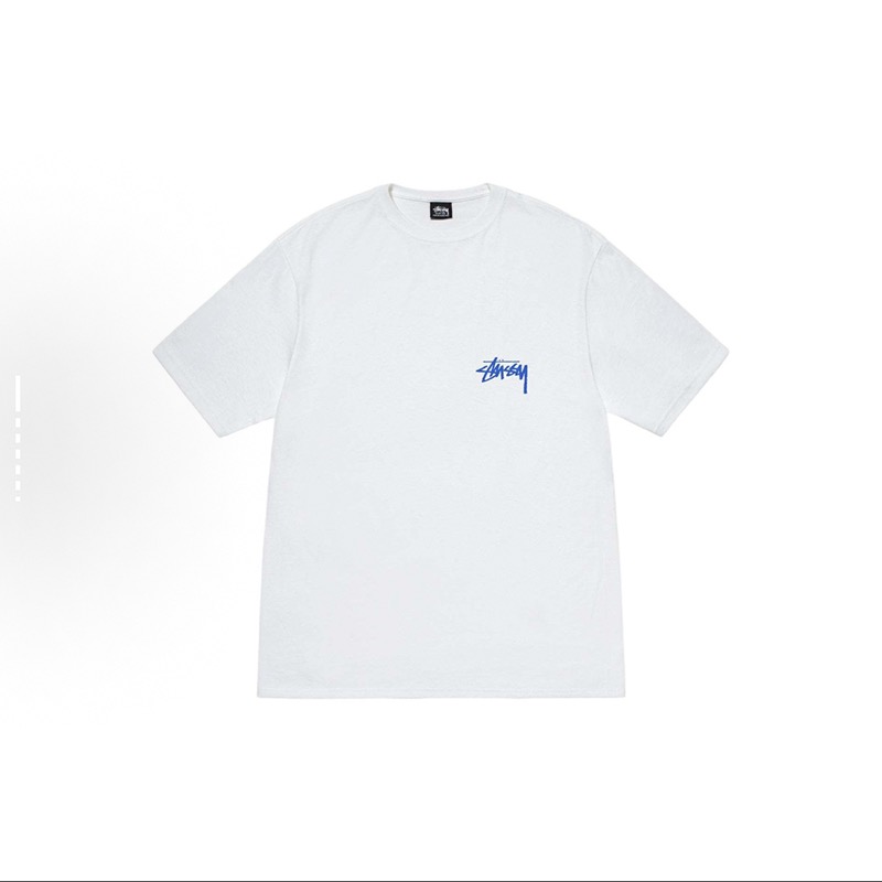 P40 STUSSY SS25 Camiseta de manga corta con estampado de caracola 🐚 para hombre y mujer. Algodón puro de 230 gramos, v…