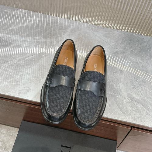 Dior Granville Loafers voor Heren - Klassiek Design met Oblique Print 1 Dior Granville Loafers voor Heren - Klassiek Design met Oblique Print