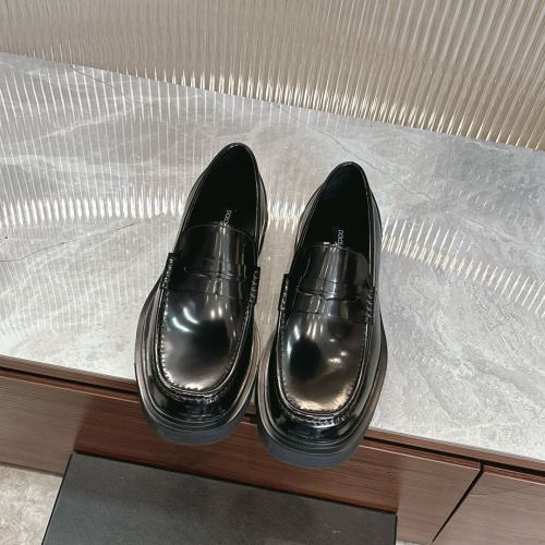 Dolce&Gabbana Men's Polished Leather Loafers - Business Casual Shoes 1 Dolce&Gabbana Men's Polished Leather Loafers - Business Casual Shoes