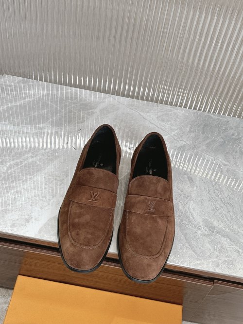 Louis Vuitton Men's Suede Leather Loafers, Classic Style & Comfort 1 Louis Vuitton Men's Suede Leather Loafers, Classic Style & Comfort