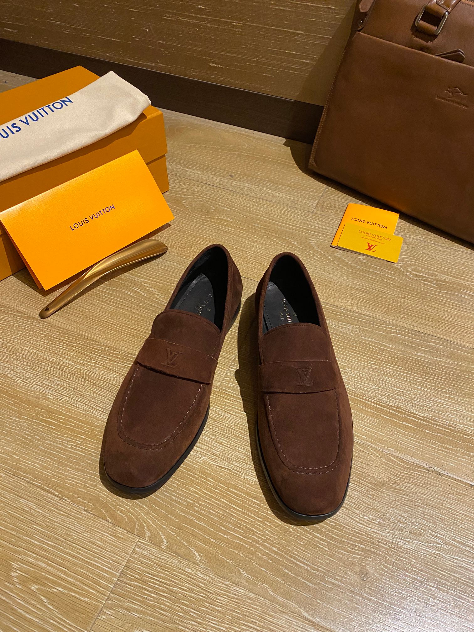 Louis Vuitton Suede Loafers - Classic Comfort, Timeless Style (Sizes 38-44)