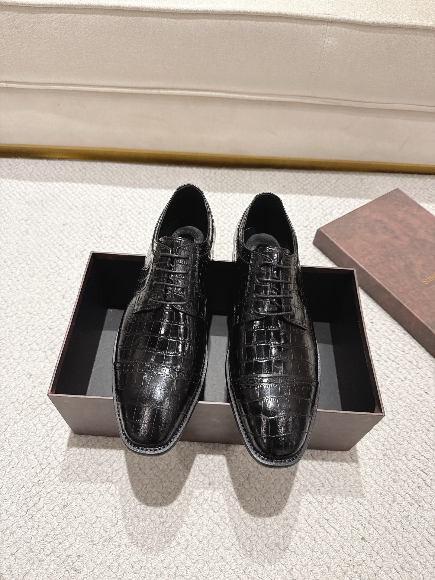 Stefano Ricci Premium Leather Dress Shoes - Elevate Your Style