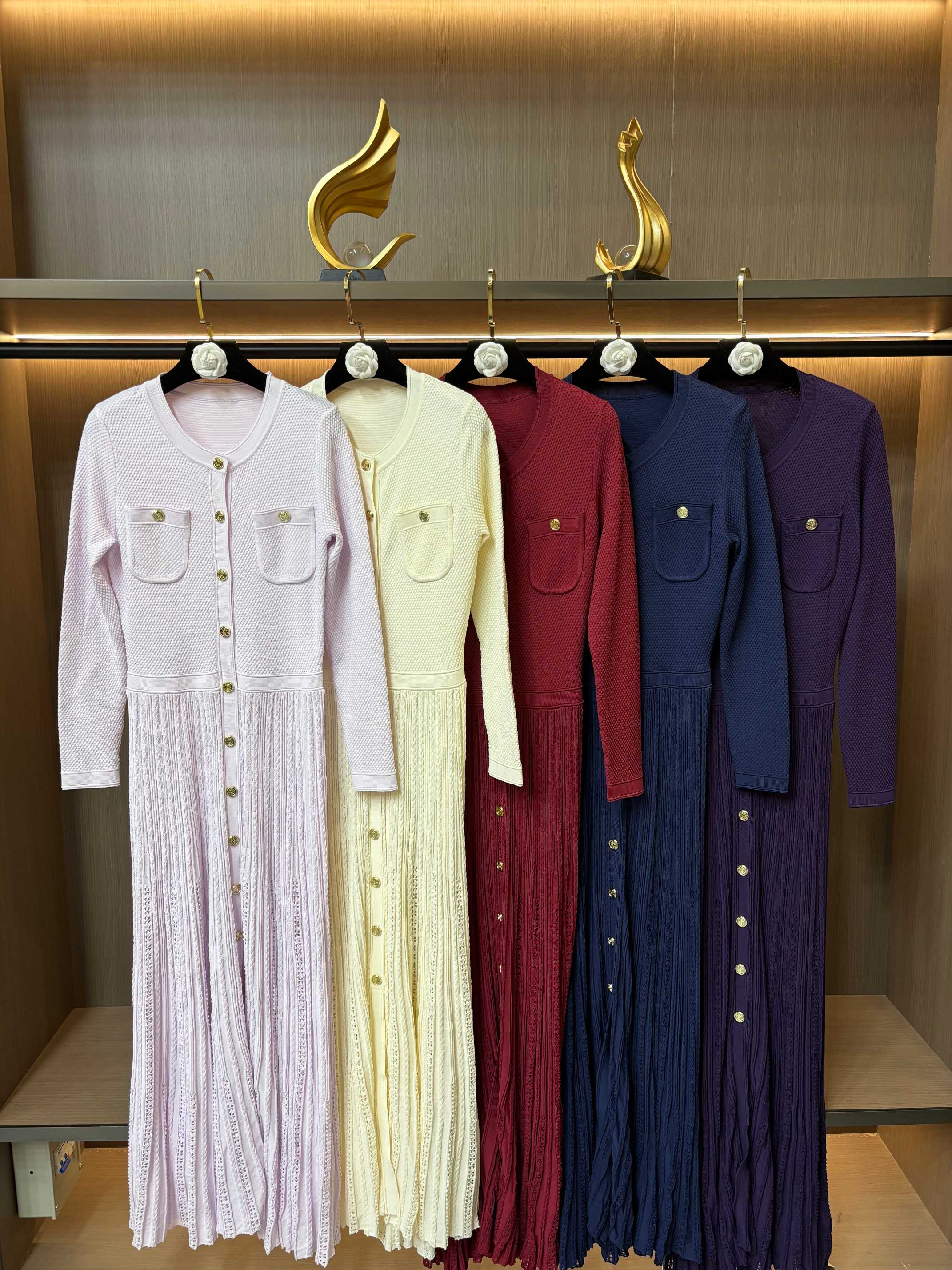 NO:517616,Maje 2025 autumn new women's dress knitted dress S-XL size, skirts, alexander wang19860909元气轻活风穿搭|Maje2025秋季新款女装修身针织连衣裙S-XL码,,skirts,alexander wang,Women's clothing