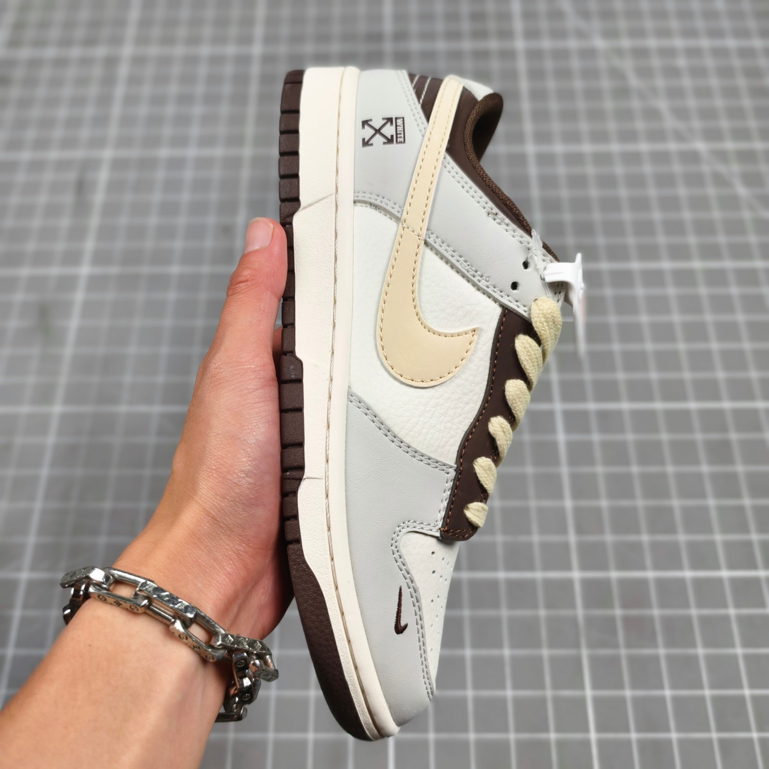 独家实拍NK Dunk Low Retro “DIY高端定制” 低帮休闲运动板鞋 XX9910-010