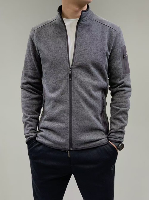Arc'teryx Covert Cardigan - Men's Lightweight Fleece Jacket, Gray, Excellent Warmth 1 Arc'teryx Covert Cardigan - Men's Lightweight Fleece Jacket, Gray, Excellent Warmth