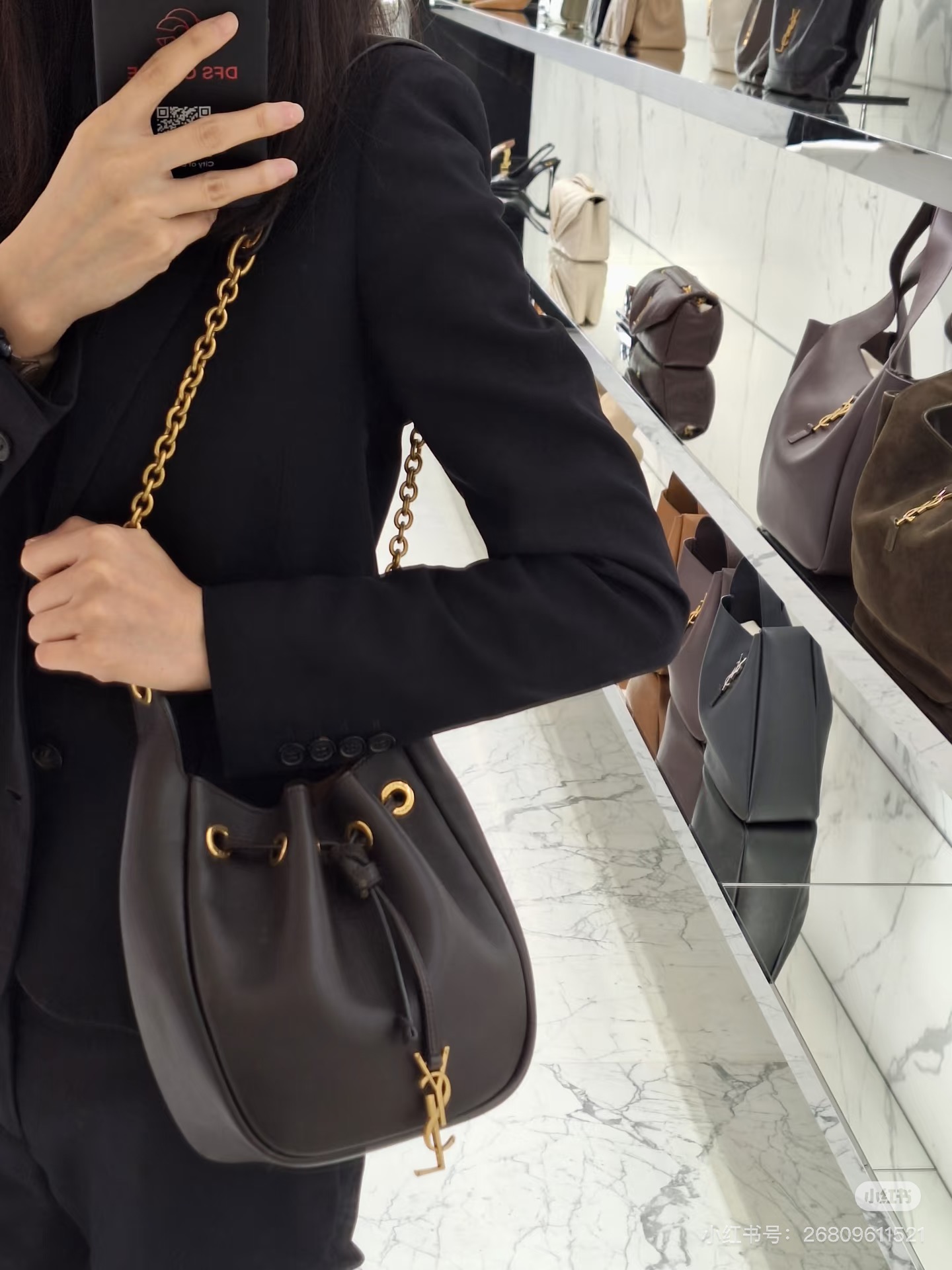 NO:406208,Upper body picture, Saint Laurent, saint laurent19860909上身图,圣罗兰,saint laurent,Bag