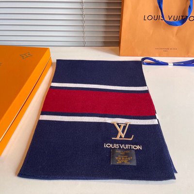 Louis Vuitton Scarf Splicing Cashmere Knitting