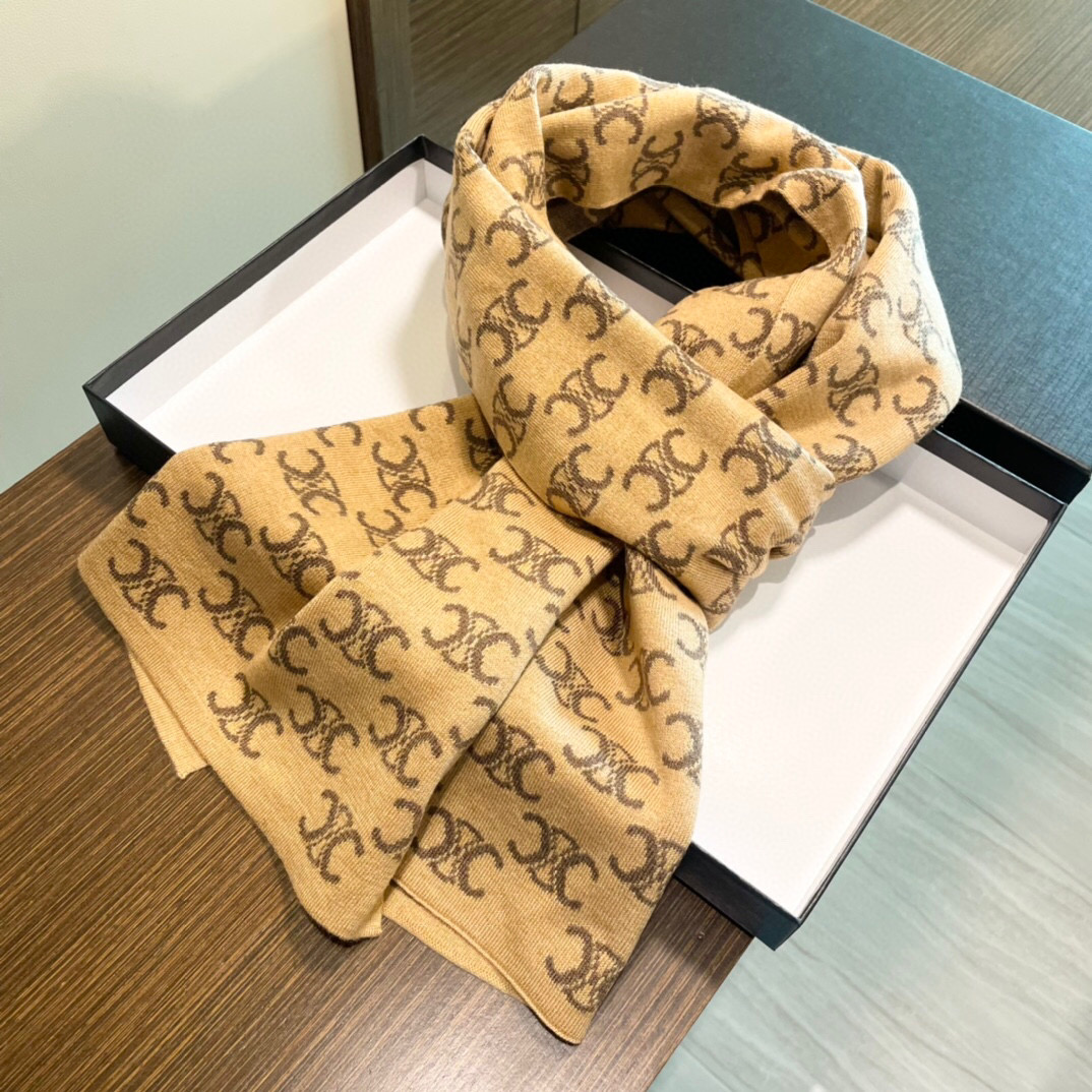 Celine Selin Knitted Scarf: Stylish, Advanced, Atmospheric, Recommended! - 图片 5