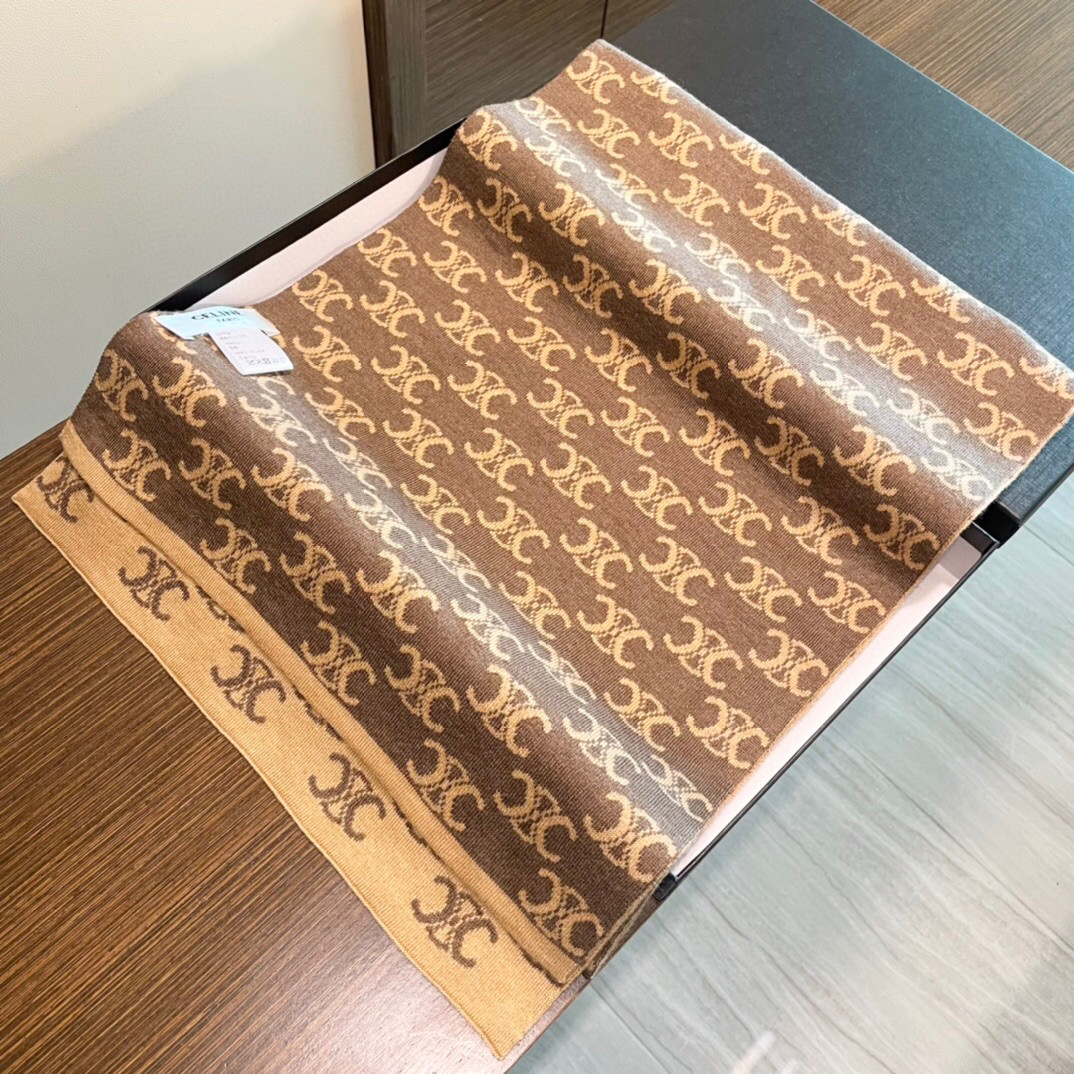 Celine Selin Knitted Scarf: Stylish, Advanced, Atmospheric, Recommended! - 图片 3