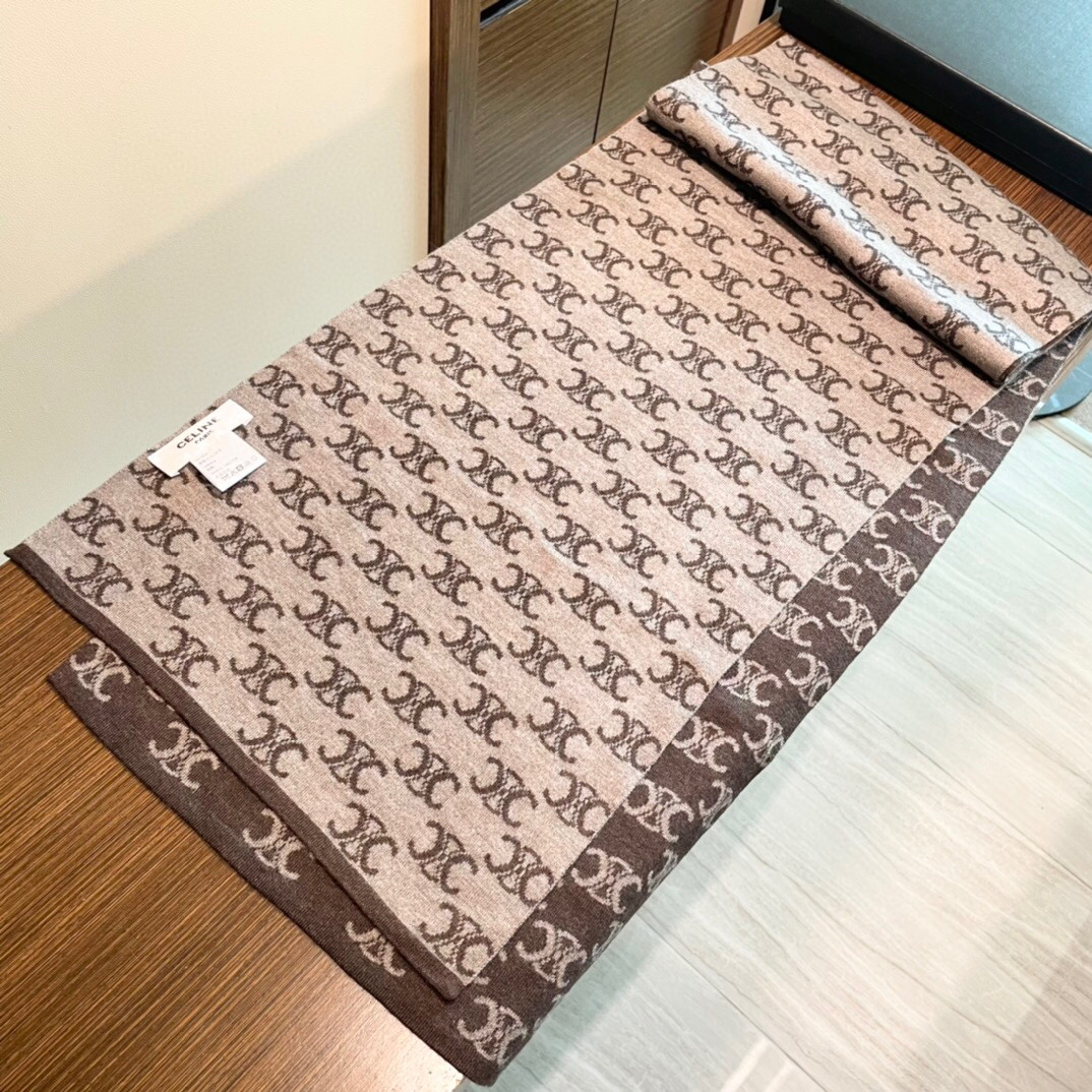 Stylish Celine Bouquet Knitted Scarf: Advanced, Atmospheric, and Acceptable Design - 图片 7