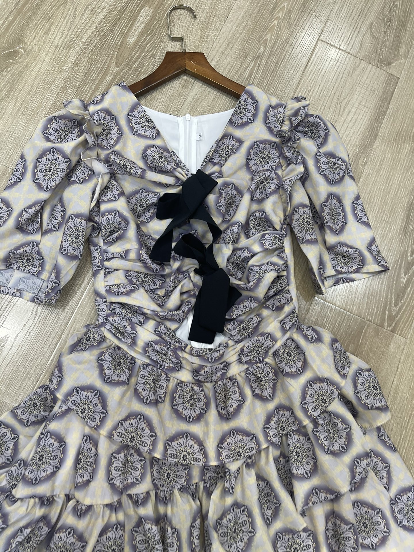 p759 High-end quality women’s outfits packed with tory new stupor “V-coloured Butterfly Bride.” - 图片 2