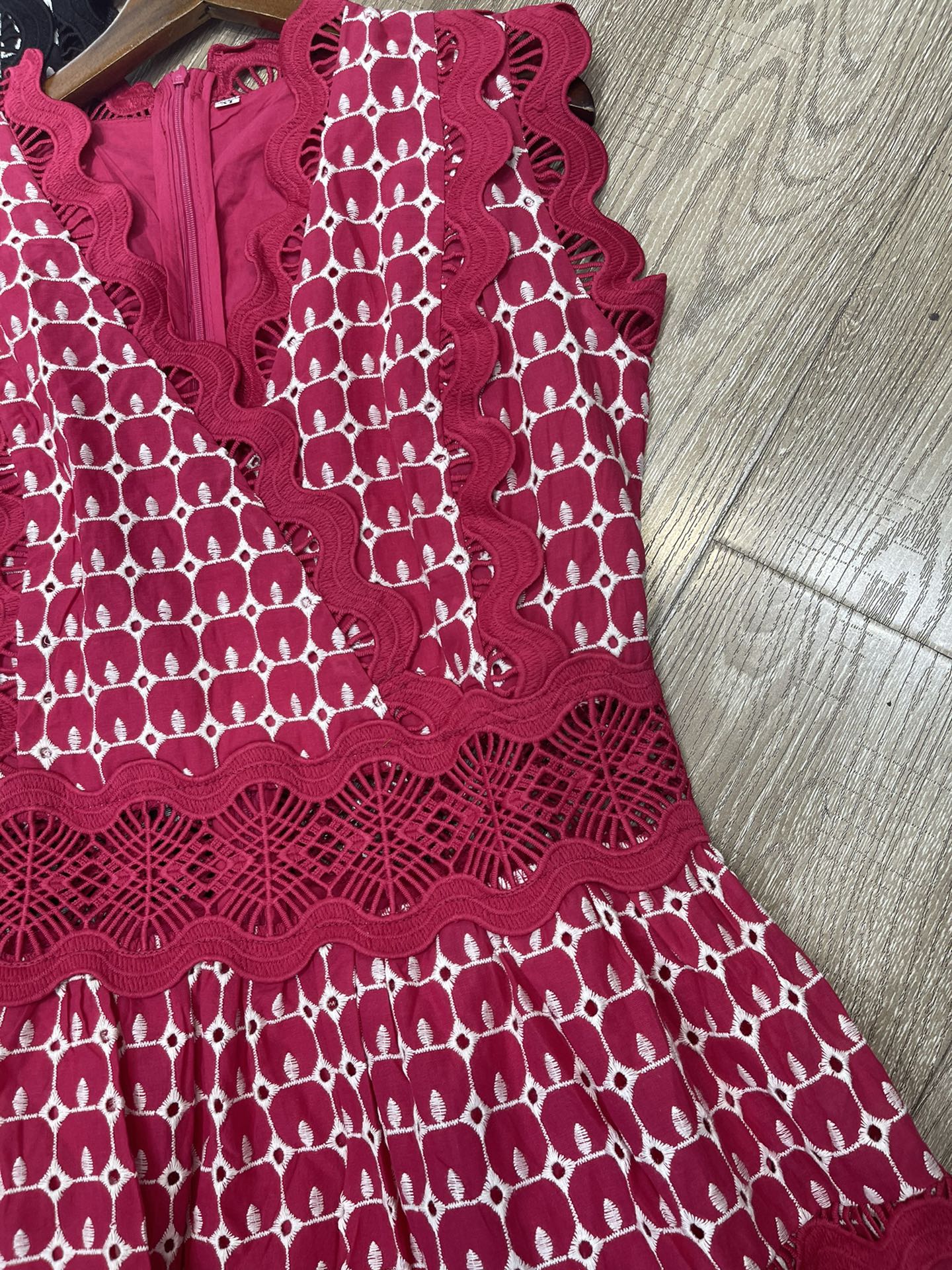 P667 High Quality Women ‘ s Clothes with Packed Sandro ‘ s New Grail V-collar-free dress Smlxl - 图片 4