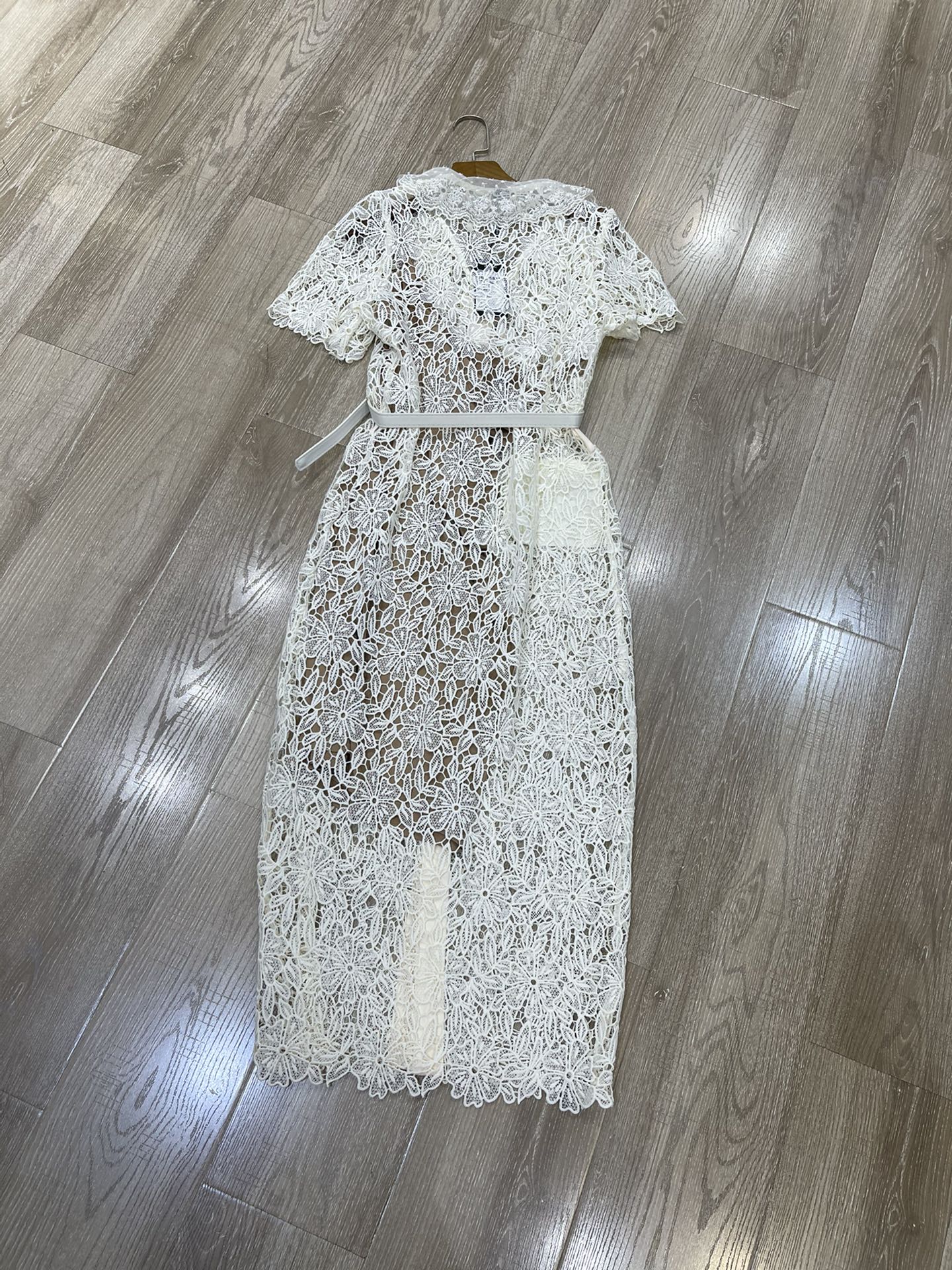 p624 High-end quality women’s suit with a new SP-packet V-Lese pocket dress smlxl - 图片 6