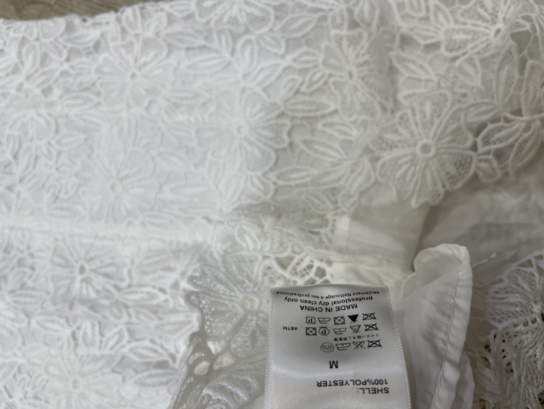 p576 High-end Quality Women ‘ s Clothes with Packing SP Zen Round-head-free lace dress Smlxl - 图片 8