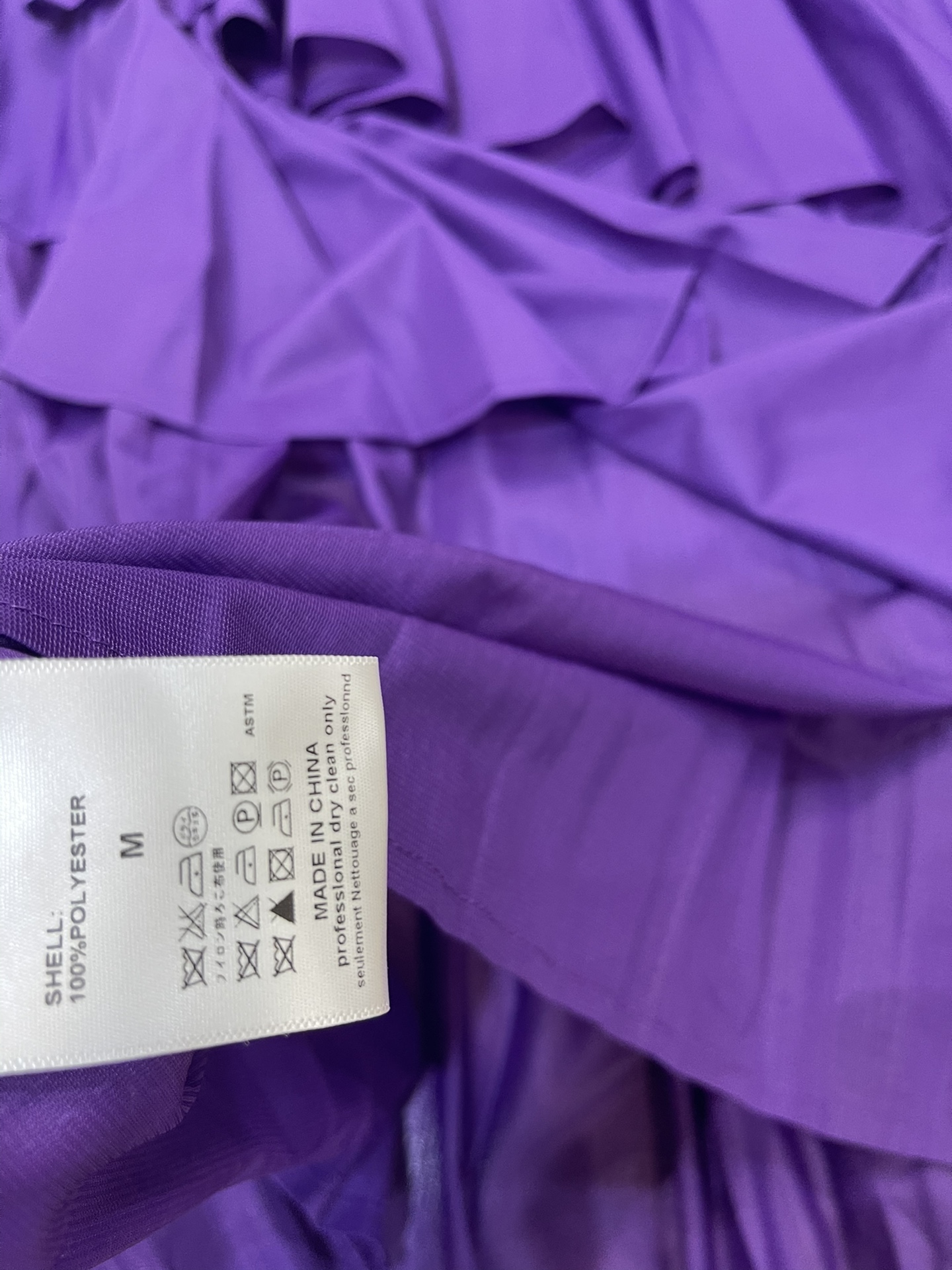 p588 high quality women’s clothes packed with three houses for life round-collar pressure is irregular - 图片 8