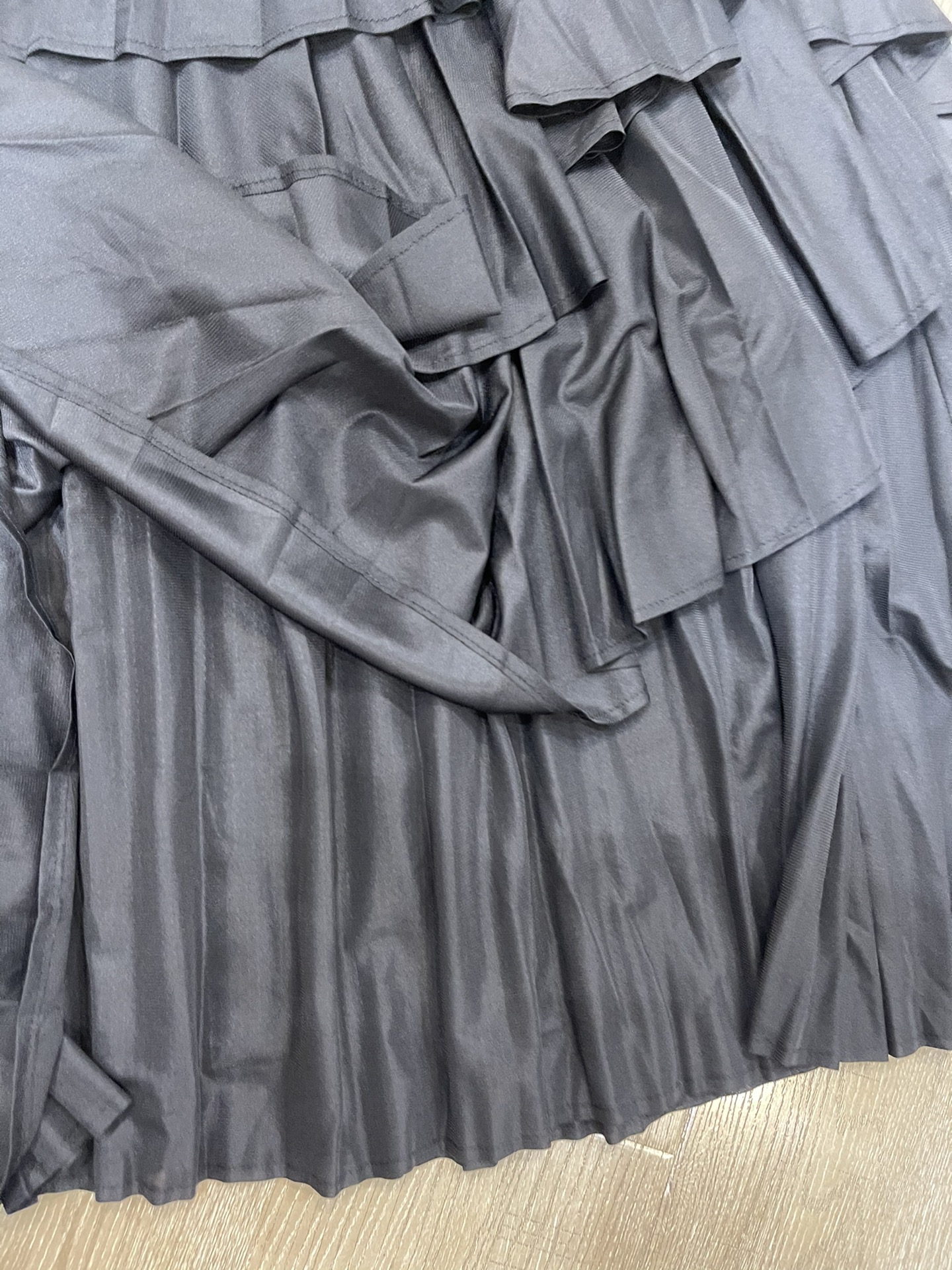 p588 high quality women’s clothes packed with three houses for life round-collar pressure is irregular - 图片 5