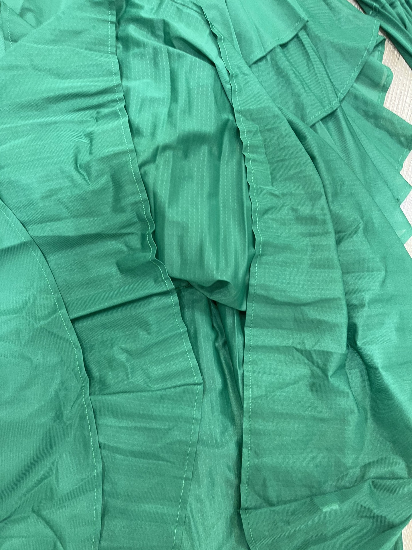 p588 high quality women’s clothes packed with three houses for life round-collar pressure is irregular - 图片 5