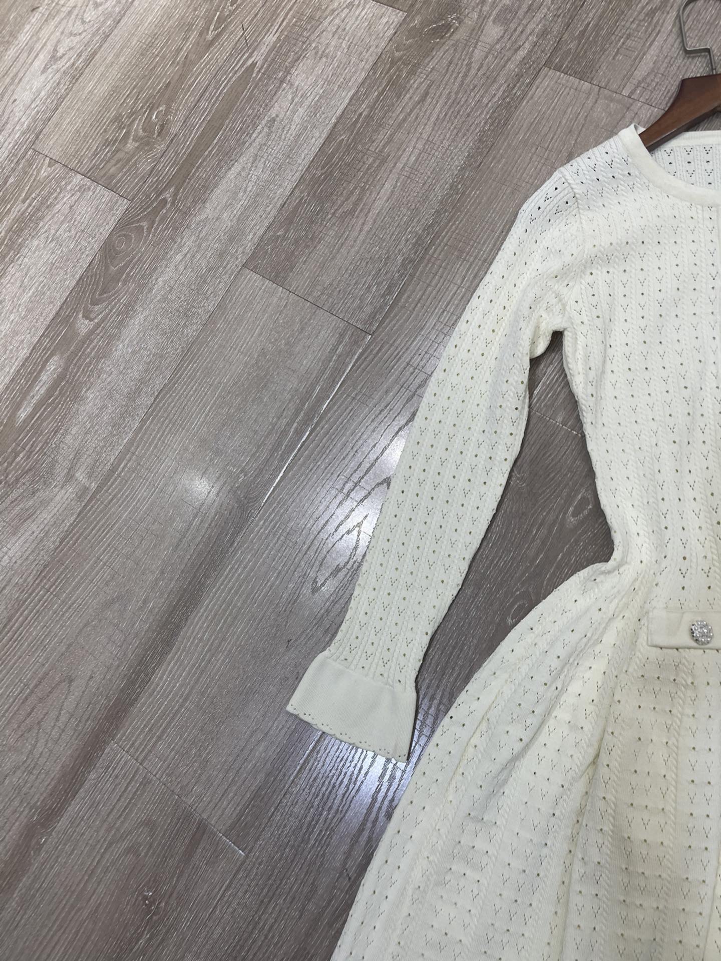 “2025 New Blue Air-Knitted Women’s Clothes with Self-Portrait Packaging” - 图片 3