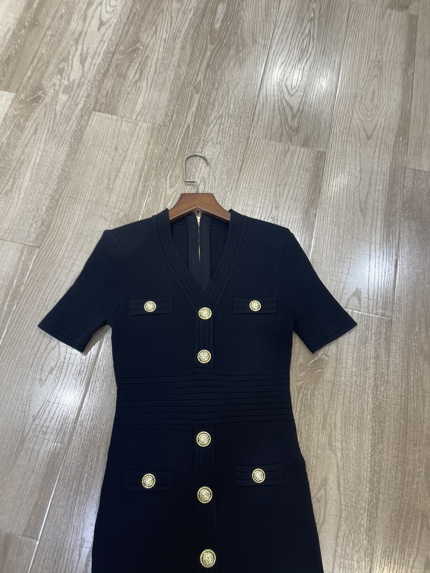 P576 High Quality Women’s Clothes with Packing B’s New Snack V-button dress suit, Sml - 图片 2