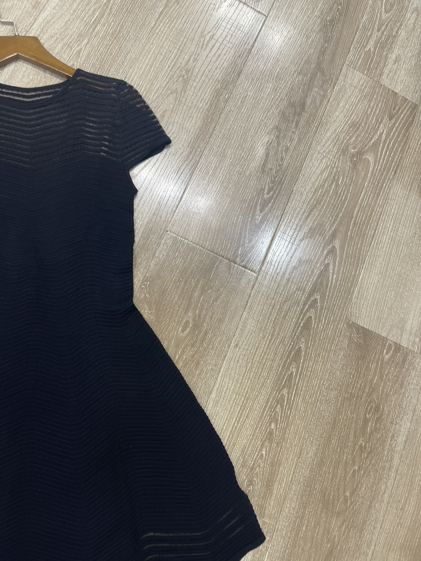p636 High-end quality dress for women with short-slattered YSL black skirts and sml - 图片 5