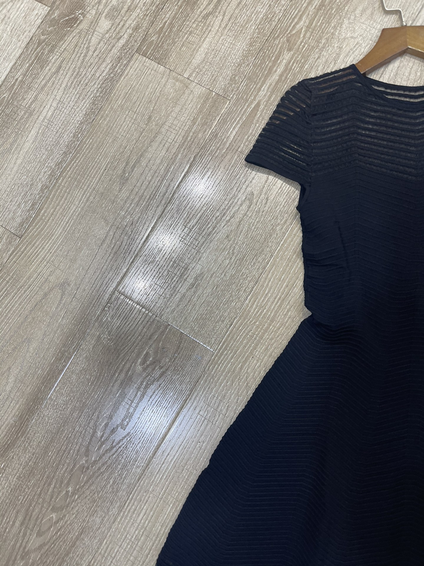 p636 High-end quality dress for women with short-slattered YSL black skirts and sml - 图片 4