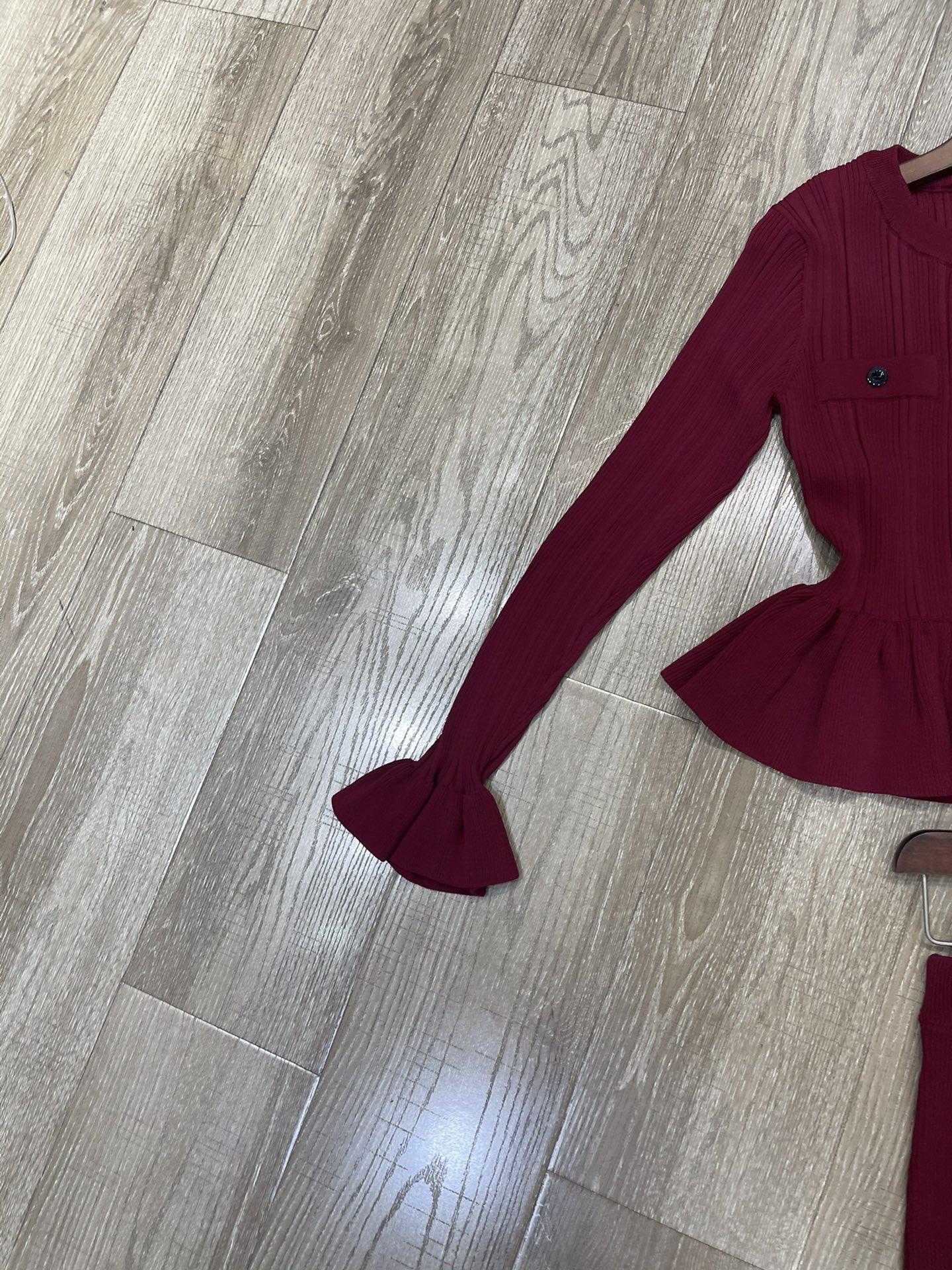 p780 High-end quality female dress packaged with Sandro 2025 winter new S-Golden P-Girl dress, sml - 图片 3