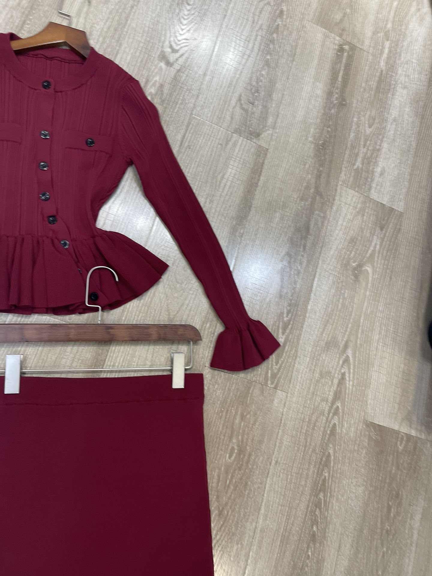 p780 High-end quality female dress packaged with Sandro 2025 winter new S-Golden P-Girl dress, sml - 图片 4